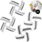 Meat Grinder Blade Food Grinding Blade Stainless Steel Knife Cutter Replacement for Size 5 Meat Grinder Stand Mixers Accessories (4)