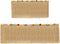 Hawaiian Table Skirt 11ft Long Stretches to 30ft! | (29" Tall) Brown Grass Table Skirts | Hibiscus Luau Party Decoration | Tropical Theme Decor (1 Table Skirt )