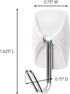 Command Small Wire Hooks Mega Pack, White, 28-Hooks, 32-Strips, Organize Damage-Free