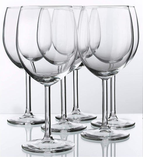 Red Wine Glass By Ikea- Svalka Series SET OF 6, 10 0Z