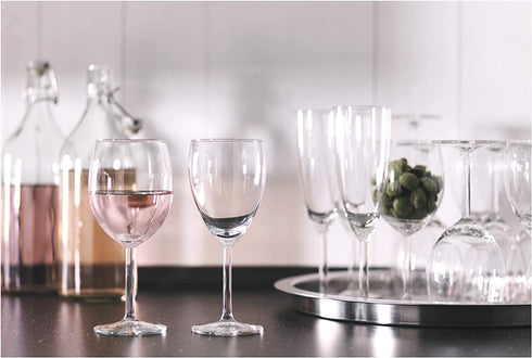 Red Wine Glass By Ikea- Svalka Series SET OF 6, 10 0Z