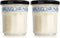 Mrs. Meyer's Scented Soy Aromatherapy Candle, 35 Hour Burn Time, Made with Soy Wax and Essential Oils, Limited Edition Snowdrop Scent, 7.2 oz - Pack of 2