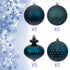 KI Store 20ct Blue Christmas Balls Shatterproof Christmas Tree Decorations Large Tree Ornaments for Holiday Wedding Party Decoration, Tree Ornaments Hooks Included 3.15
