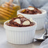 Ramekin Bowls 8OZ,WERTIOO 8 PCS Bakeware Set for Baking and Cooking, Oven Safe Sleek Porcelain Colorful Ramikins for Pudding, Creme Brulee, Custard Cups and Souffle Small instant table tray