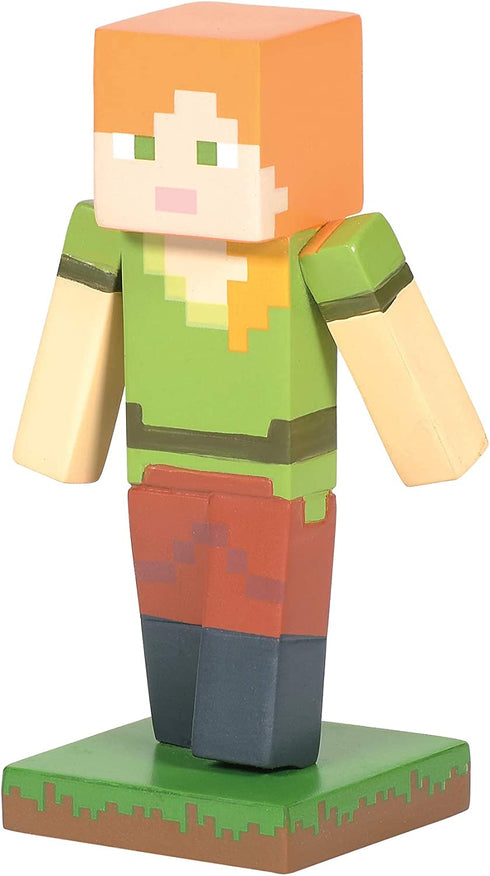 Department 56 Minecraft Village Accessories Alex Figurine, 2.625 Inch, Multicolor
