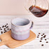 Bosmarlin Large Ceramic Coffee Mug, Big Tea Cup for Office and Home, 21 Oz, Dishwasher and Microwave Safe, 1 PCS (Purple)