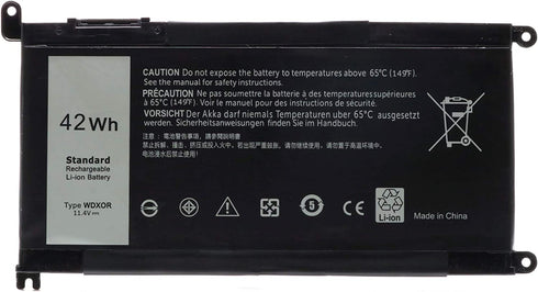 WDXOR 42Wh Dell Laptop Battery Replacement for Dell Inspiron 15 5000 7000 Series, Dell Inspiron 13 5000 7000, 5368 5378 7378 5568 7560