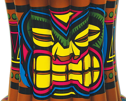 Beistle 50257 Inflatable Tiki Cooler, 22 by 25-Inch, Pkg of 1, Multicolored