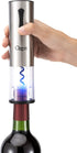 Ozeri Travel Series USB Rechargeable Electric Wine Bottle Opener, Stainless Steel