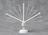 Changing Lifestyles Safe-er-Grip Drip Dry Portable Drying Rack, White with 3 prongs,11.5x17 Inch (Pack of 1)