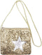 Kids Glitter Sequins Crossbody Purse Small Shoulder Bag Satchel for Boys Girls