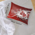 Heart Lovely Pillow cases Standard Size Valentine's Day Heart Silk Pillowcase for Hair and Skin 20 x 26 Inches Body Pillow Cover Silky Pillow Cover with Envelope Closure