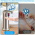 Soap Dispenser, Touchless Automatic Soap Dispenser, Waterproof Base Stainless Steel Infrared Sensor Type Adjustable Soap Dispenser for Family Restaurants