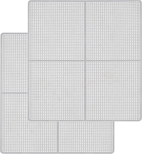COSORI Food Dehydrator Machine Mesh Screens, BPA-Free Plastic Dryer Sheets for Fruit, Meat, Beef jerky, Herb, Vegetable, C267-2MS, 2Pack, White