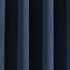 Curtainworks Lenox Grommet Curtain Panel, 50 x 120 in, Navy