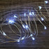 JosMega Upgraded 2 Pack Solar Powered Fairy String Lights 8 Mode Twinkle Lighting Outdoor Waterproof Auto On/Off, Christmas Decoration