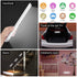 30-LED Motion Sensor Cabinet Light, Under Counter Closet Lighting, Wireless USB Rechargeable Kitchen Night Lights,Battery Powered Operated Light,Uniform Light for Wardrobe,Closets,Cabinet,Cupboard