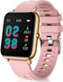 CanMixs Smart Watch for Android Phones iOS Waterproof Smart Watches for Women Men Sports Digital Watch Fitness Tracker Heart Rate Blood Oxygen Sleep Monitor Touch Screen Compatible Samsung iPhone