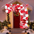140 Pieces Christmas Balloon Garland Arch Kit - Christmas Candy Cane Windmill Foil Balloons Star Balloons for Xmas Christmas New Year Party Decoration Supplies