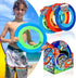 JA-RU Soft Giant Frisbee Throwing Disc 16" (1 Unit Assorted) Soaring Flyer Splash Fun Aqua Flyer Lightweight. Flying Discs for Kids & Adult Toys. Safe Easy and Professional. Outdoor Pool Party 5138-1