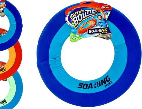 JA-RU Soft Giant Frisbee Throwing Disc 16" (1 Unit Assorted) Soaring Flyer Splash Fun Aqua Flyer Lightweight. Flying Discs for Kids & Adult Toys. Safe Easy and Professional. Outdoor Pool Party 5138-1