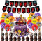 Heidaman Five Nights At Freddy's Birthday Party Supplies Fnaf Birthday Decorations Freddy Frostbear Party Decorations Set Include Banners Balloons Cake Tops