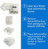 Refillable Moisture Absorbers Dehumidifier Bucket with Refill Bag Pack to Control & Get Rid of Water, Humidity, Odors & Damp Air | Tub for Basement Closet Home Boat RV Car or Unscented Fragrance Free