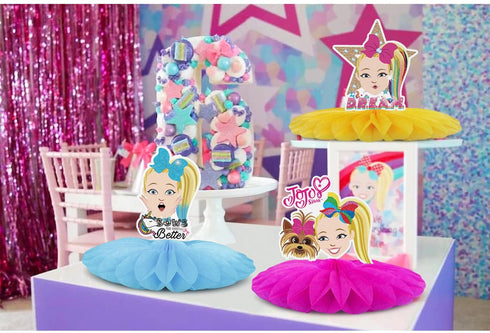 Jojo Centerpieces for Jojo Party Supplies Tables Flowers Desk Decorations Party Favor