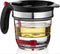 Fat Separator With Bottom Release - Food Strainers,Oil Separator with Strainer 4 Cup Gravy & 1L Grease Separator Cup with Strainer for Improved Health