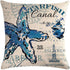 ULOVE LOVE YOURSELF Sea Throw Pillow Covers Only Ocean Theme Seahorse-Octopus-Starfish-Crab Pattern Beach House Decorative Cushion Cover Coastal Pillowcases 18—18,4Pack (Ocean Theme)