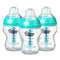 Tommee Tippee Anti-Colic Baby Bottles, Slow Flow Breast-Like Nipple and Unique Anti-Colic Venting System (9oz, 3 Count)