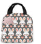 antspuent Cute Little Bunnies Lunch Bag for Women Girls Kids Insulated Picnic Pouch Thermal Cooler Tote Bento Large Meal Prep Cute Bag Big Leakproof Soft Bags for Lunch Box, Camping, Travel, Fishing