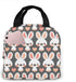 antspuent Cute Little Bunnies Lunch Bag for Women Girls Kids Insulated Picnic Pouch Thermal Cooler Tote Bento Large Meal Prep Cute Bag Big Leakproof Soft Bags for Lunch Box, Camping, Travel, Fishing