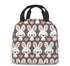 antspuent Cute Little Bunnies Lunch Bag for Women Girls Kids Insulated Picnic Pouch Thermal Cooler Tote Bento Large Meal Prep Cute Bag Big Leakproof Soft Bags for Lunch Box, Camping, Travel, Fishing