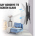 Mounting Dream TV Wall Mount with Height Adjustable for 26-65" TVs, Universal Tilt TV Mount Fits Single, 16" Studs with Loading 99 lbs. & Max VESA 400x400mm, TV Wall Mount with Perfect Center Design