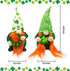 St Patricks Day Decorations Gnomes for Home Table Ornament St. Patrick's Day Gifts Home Decor Green Irish Gnome Plush Elf Scandinavian Handmade Swedish Tomte Leprechaun Figurines(Green)