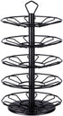 Flagship for Keurig Pod Holder K cup Carousel Coffee Pod Holder Stand Black Metal 5 Tier 35 Pods