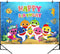 Panrock Shark Backdrop for Birthday Party Supplies, Cartoon Whale Ocean Photo Background Banner for Baby Shower Decoration-5X3 FT(Shark)