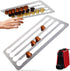 Stainless Steel Capsule Holder For Nespresso Pods, Vertically or Horizontally Mounted on Walls or Under Cabinets, 16"L x 8.6"W (41cm x 22 cm) Original Line Nespresso compatible Storage Holds 44