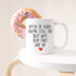 YouNique Designs 20 Year Anniversary Coffee Mug for Her, 11 Ounces, 20th Wedding Anniversary Cup For Wife, Twenty Years, 20th Year
