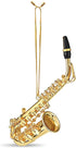 Broadway Gifts Gold Saxophone Christmas Tree Ornament Decoration 4.5 inches