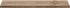Amazon Basics Floating Shelves - 24-Inch, Natural Wood, 2-Pack