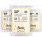 Shortie's Candle Company Vanilla Wax Melts Variety Pack - Vanilla Bean, Vanilla Maple, Cinnamon Vanilla - Formula 117-3 Highly Scented 3 Oz. Bars - Made with Natural Oils - Vanilla Warmer Wax Cubes