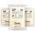 Shortie's Candle Company Vanilla Wax Melts Variety Pack - Vanilla Bean, Vanilla Maple, Cinnamon Vanilla - Formula 117-3 Highly Scented 3 Oz. Bars - Made with Natural Oils - Vanilla Warmer Wax Cubes