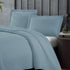 Tempcore Quilt Set Coverlet King Size Light Blue 3 Piece,Microfiber Lightweight Soft Bedspread for All Season,King Light Blue,(1 Quilt,2 Shams)