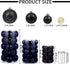 XmasExp Christmas Ball Ornaments (2.36", Black) 34ct Christmas Ball Ornaments Shatterproof Xmas Tree Hanging Balls Decorations Perfect for Holiday Wedding Christmas Decor