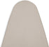 Encasa Homes Replacement Ironing Board Cover with Extra Thick Pad, Plain Colors, Elasticated, (Fits Standard Wide Boards of 18 x 49 inch) Heat Reflective, Scorch Resistant, Heavy Duty - Beige