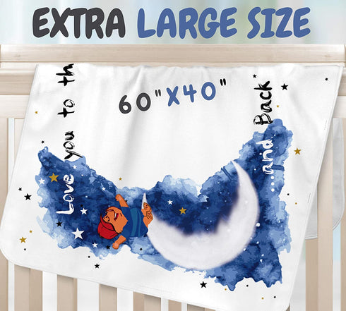 Miles&Molly Baby Monthly Milestone Blanket Boy | New Baby Boy Gifts for Baby Shower, Nursery Decor Baby Shower | Newborn Baby Mounth Blanket | Baby Boy Blanket, Baby Boy Gift 60x40
