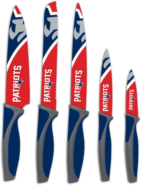 sportsvault NFL New England Patriots Kitchen Knives