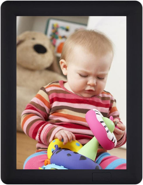 ChaoRong 7x5inch Talking Photo Frame For Picture With 20s Voice Recorder (Black)